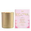 Ecoya Sweet Pea & Jasmine Grand Goldie 850g Candle Limited Edition Christmas 2024