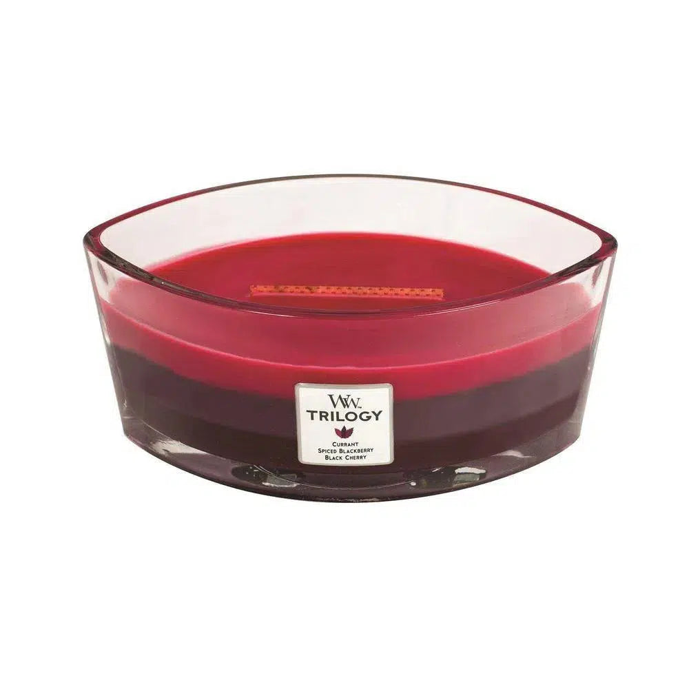 Ellipse Sun Ripened Berry 453g Candle Woodwick Candles-Candles2go