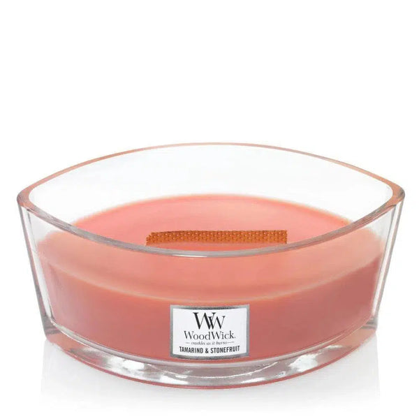 Ellipse Tamarind and Stonefruit 453g Candle by Woodwick-Candles2go
