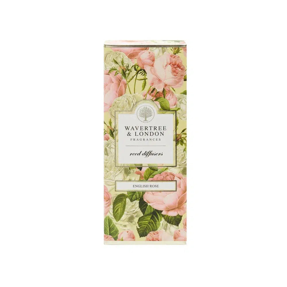 English Rose Diffuser 200ml by Wavertree and London-Candles2go