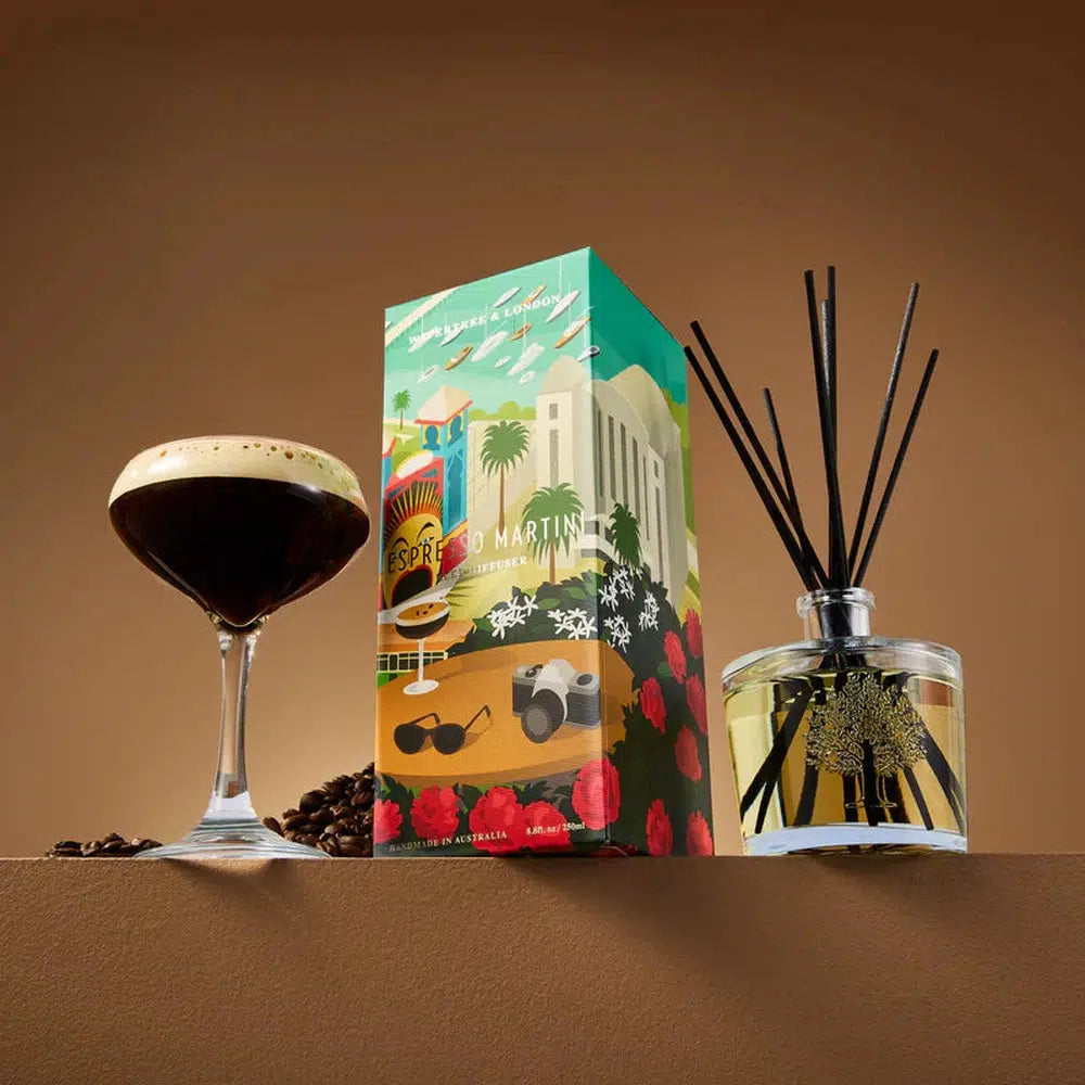 Espresso Martini Diffuser 200ml by Wavertree and London-Candles2go