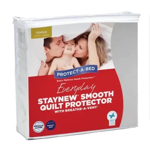 Everyday Smooth Staynew Quilt Protector by Protect-A-Bed King-Candles2go