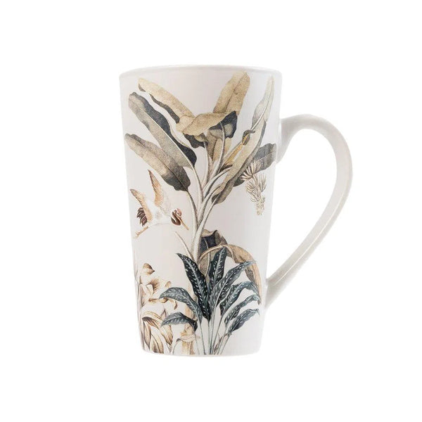 Exotic Ferns Latte Mug-Candles2go