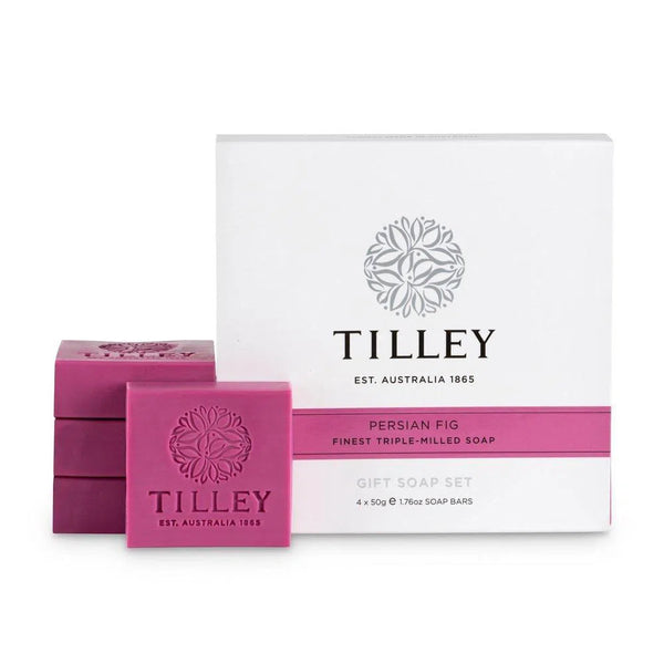 Fig Gift Soap Set 4 X 50g By Tilley Australia-Candles2go