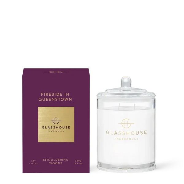 Fireside In Queenstown 380g Candle by Glasshouse Fragrances-Candles2go