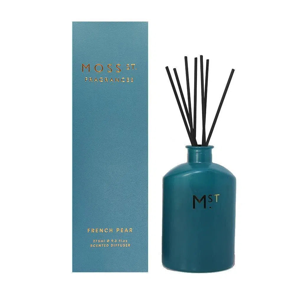 French Pear 275ml Reed Diffuser by Moss St Fragrances-Candles2go