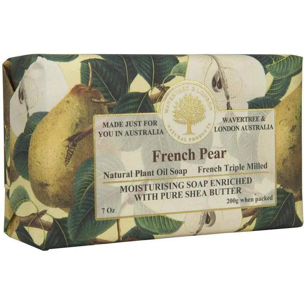 French Pear Soap 200g by Wavertree and London Australia-Candles2go