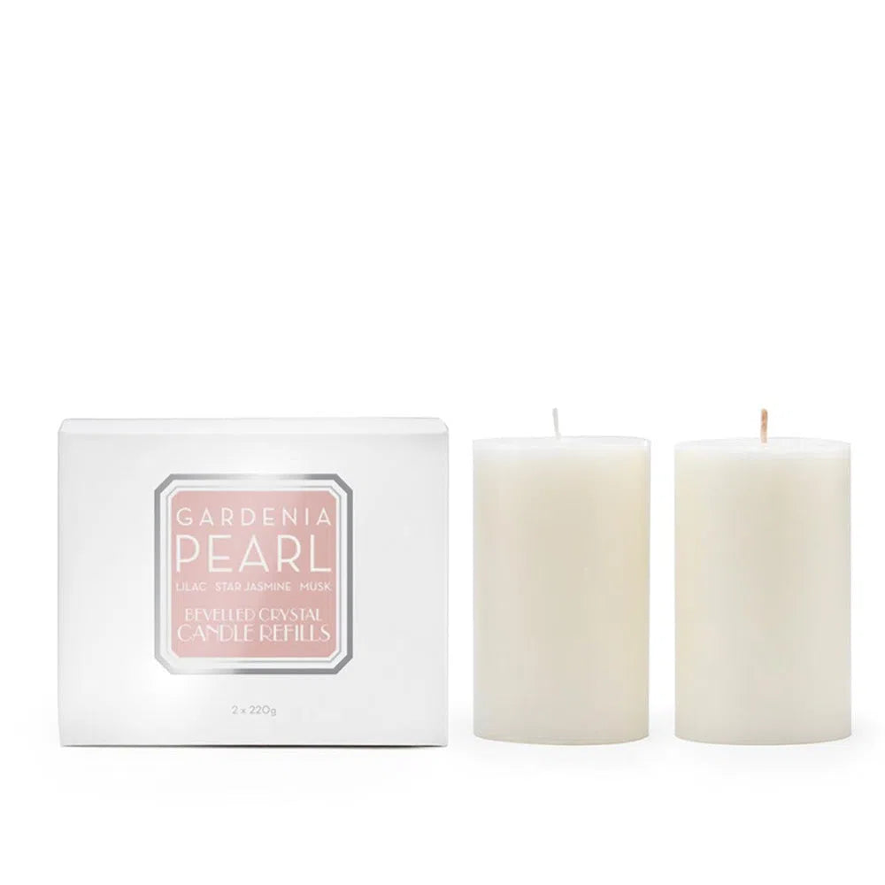 Gardenia Pearl Crystal Candle Refill by Abode Aroma-Candles2go