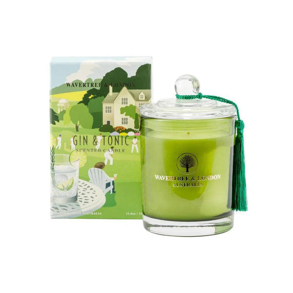 Gin & Tonic Candle 330g by Wavertree and London Australia-Candles2go