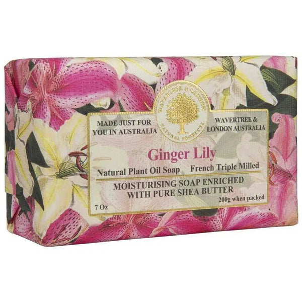 Ginger Lily Soap 200g by Wavertree and London Australia-Candles2go