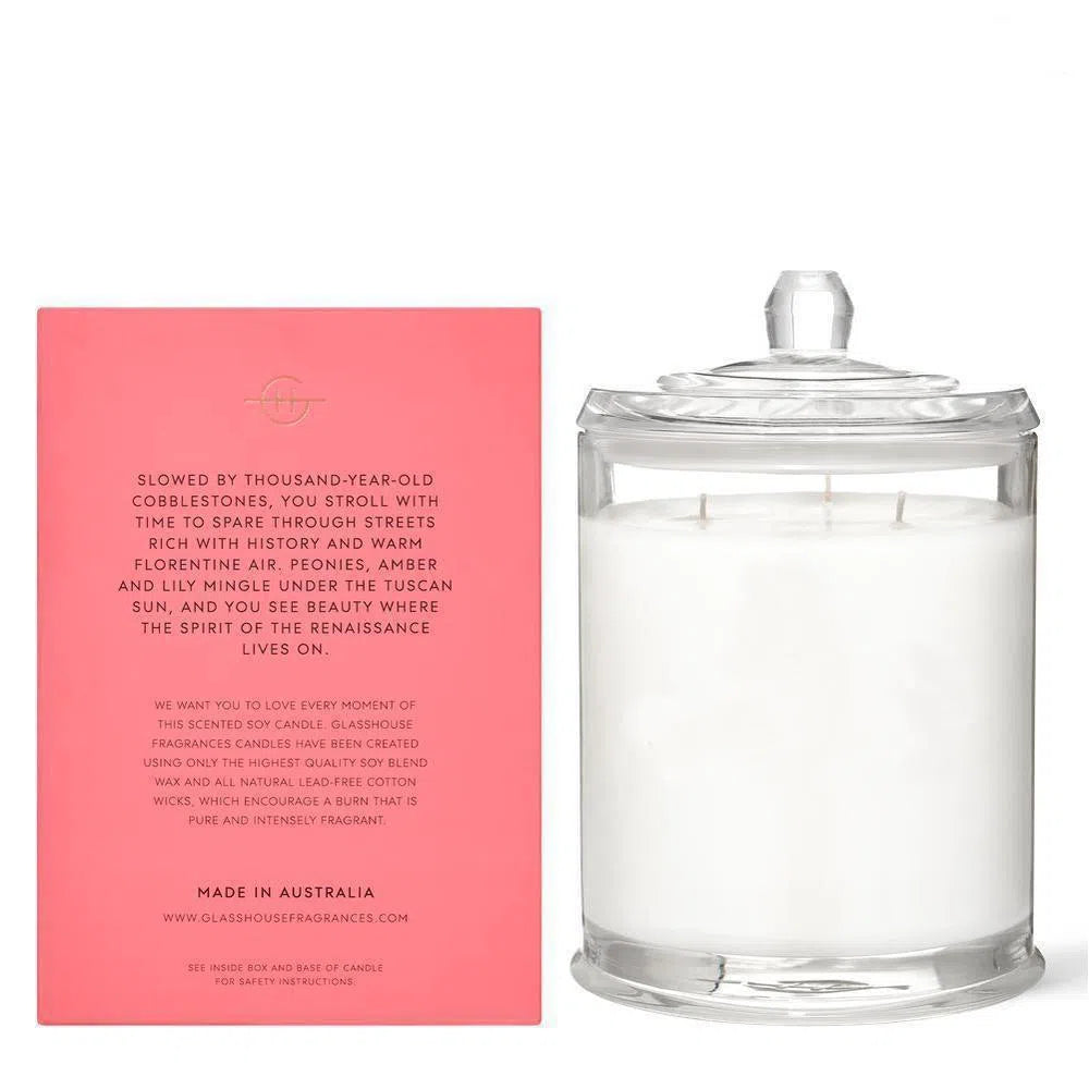 Glasshouse Candles 760G Forever Florence Candle-Candles2go