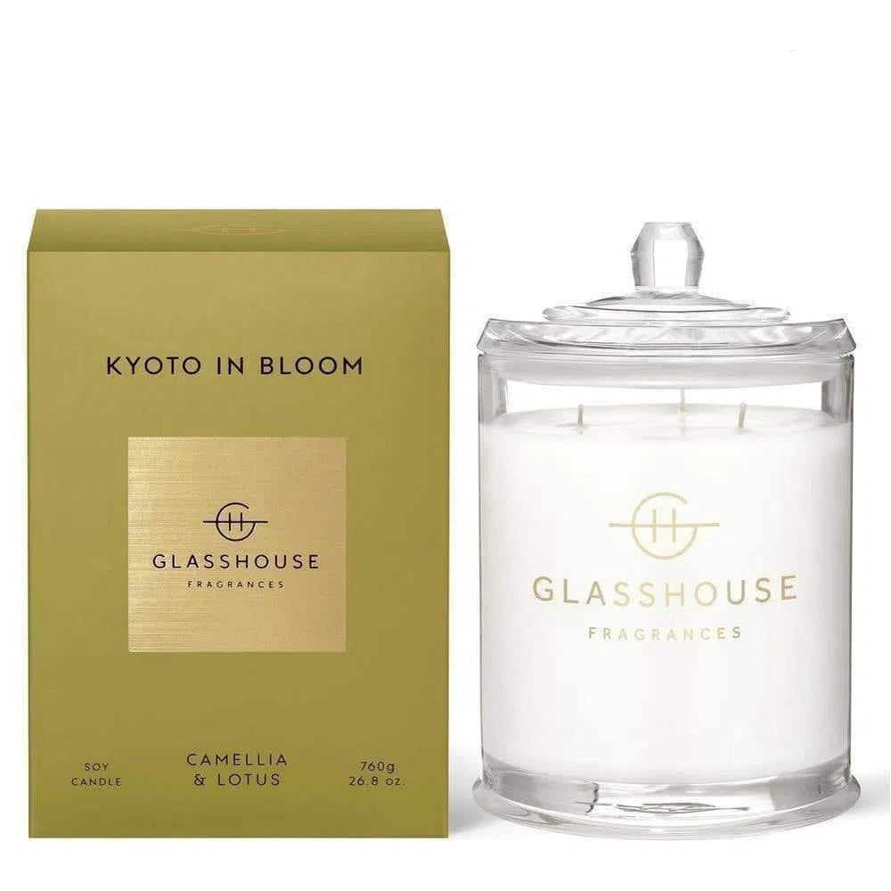 Glasshouse Candles 760G Kyoto In Bloom Candle-Candles2go