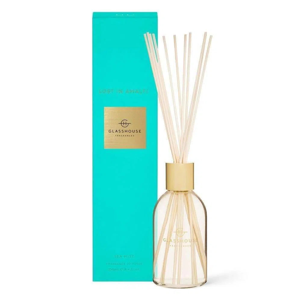 Glasshouse Reed Diffuser 250ml Lost In Amalfi-Candles2go