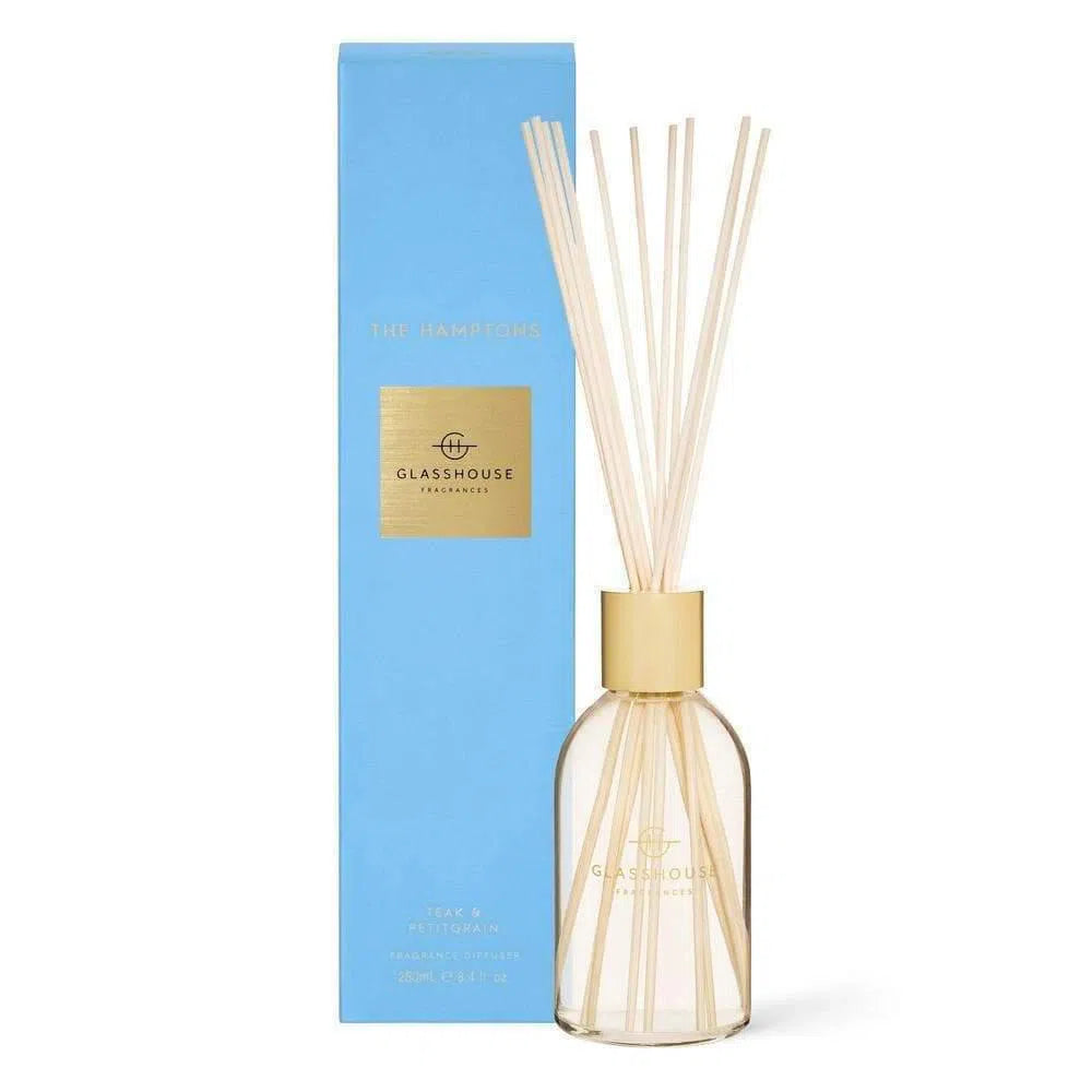 Glasshouse Reed Diffuser 250ml The Hamptons-Candles2go