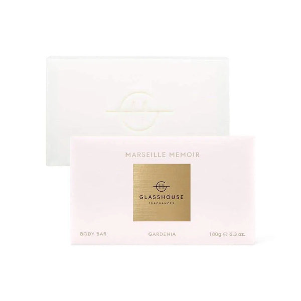 Glasshouse Saop 180G Marseille Memoir Body Bar-Candles2go