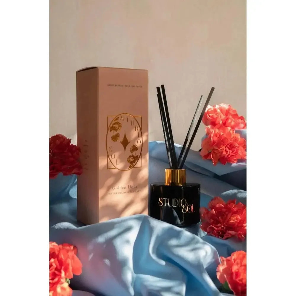 Golden Hour 100ml Diffuser by Studio Sol-Candles2go