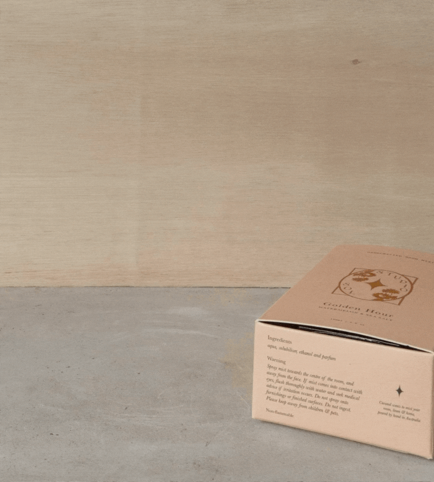 Golden Hour 100ml Room Mist by Studio Sol-Candles2go