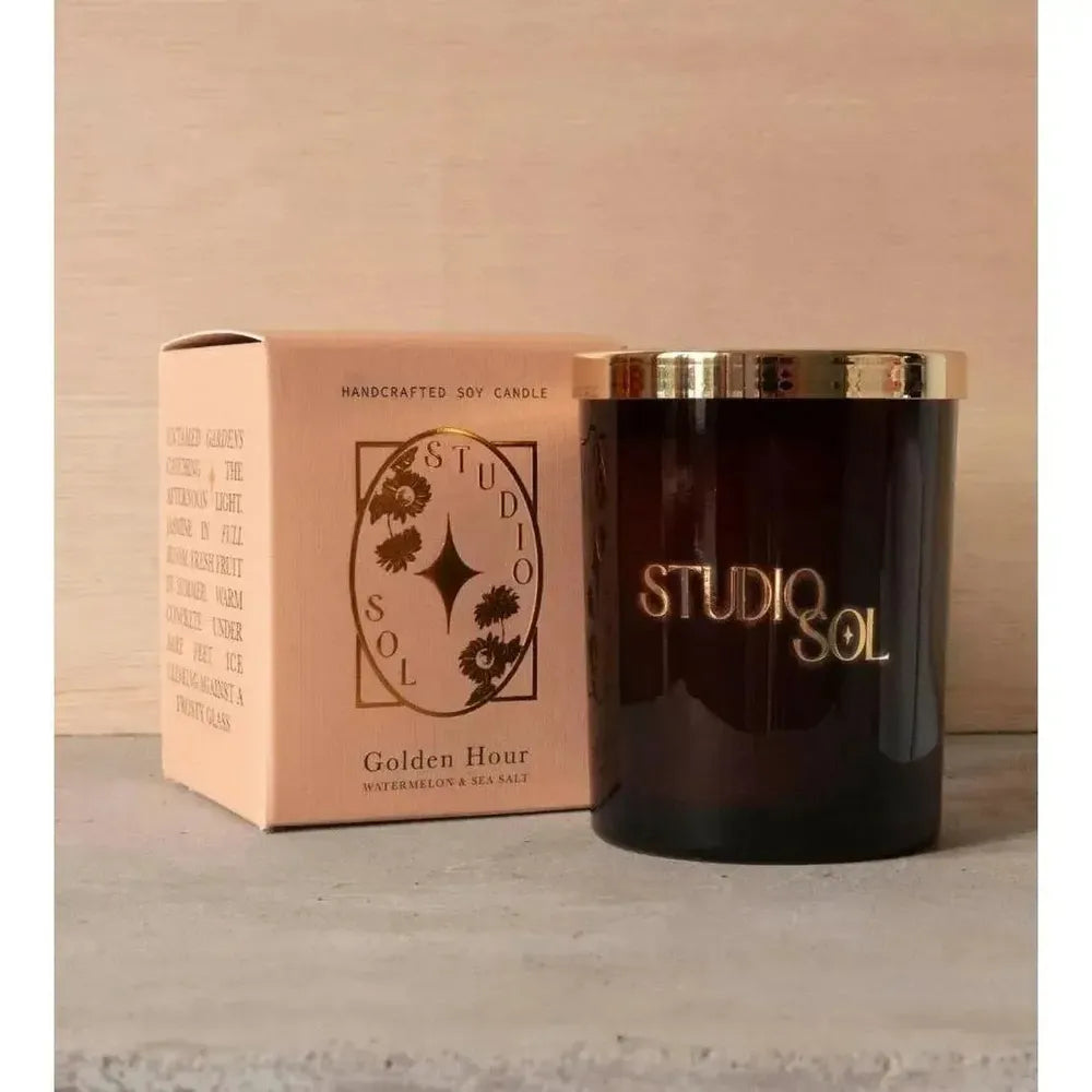 Golden Hour 200g Candle by Studio Sol-Candles2go