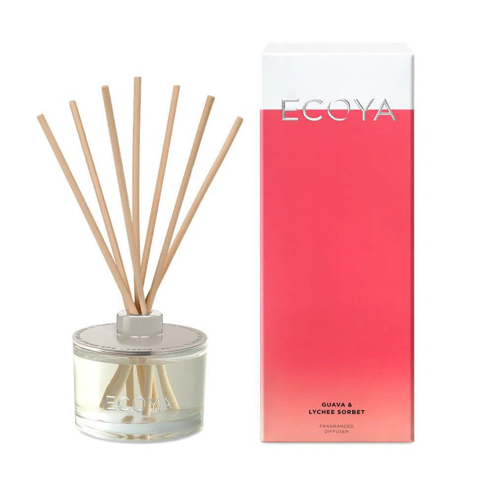 Guava and Lychee Diffuser 200ml by Ecoya-Candles2go