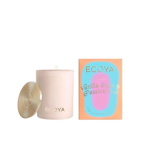 High Summer Limited Edition Vanilla Bean & Passionfruit 400g Candle by Ecoya-Candles2go