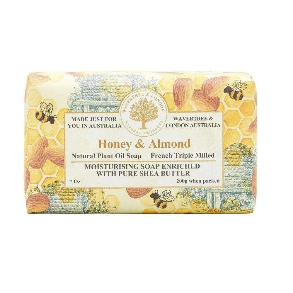 Honey and Almond Soap 200g by Wavertree and London Australia-Candles2go