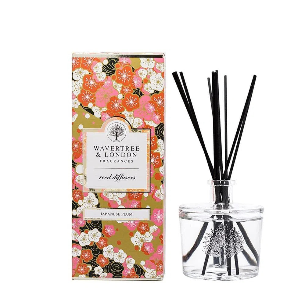 Japanese Plum Diffuser 200ml by Wavertree and London-Candles2go