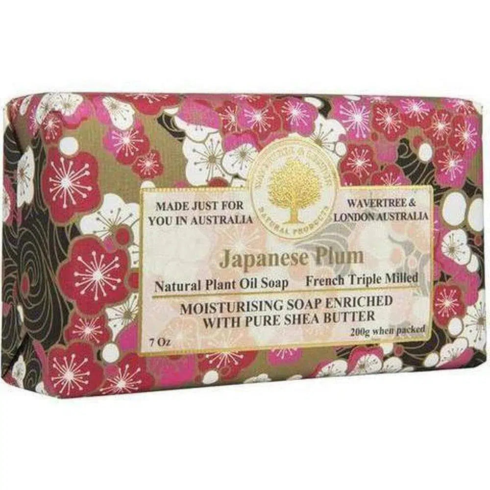 Japanese Plum Soap 200g by Wavertree and London Australia-Candles2go