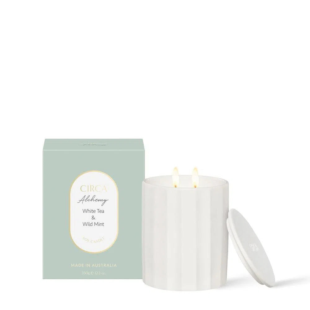 Kitchen Alchemy White Tea and Wild Mint 350g by Circa Fragrances-Candles2go