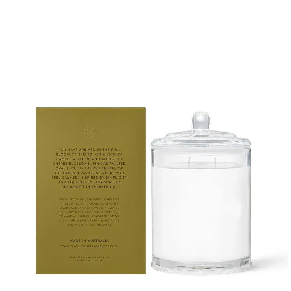 Kyoto In Bloom 380g Candle by Glasshouse Fragrances-Candles2go