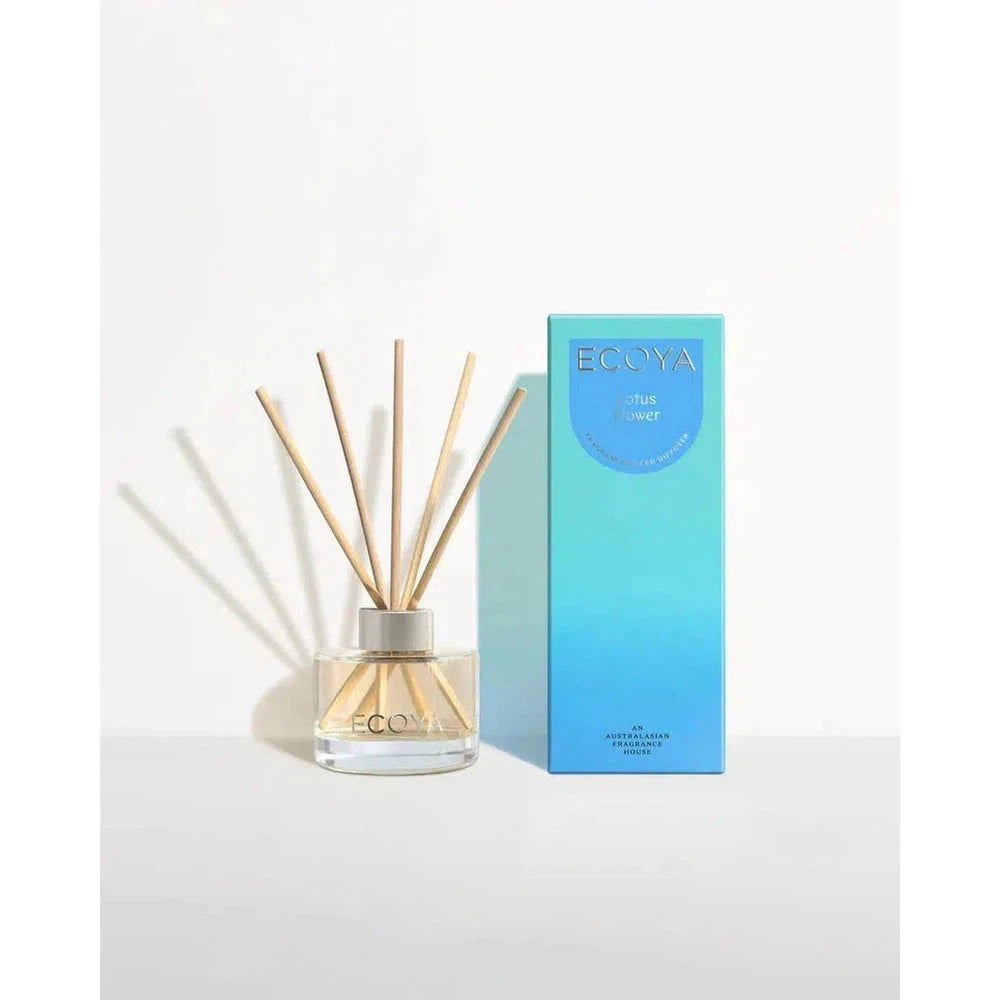 Lotus Flower Mini Diffuser 50ml by Ecoya-Candles2go