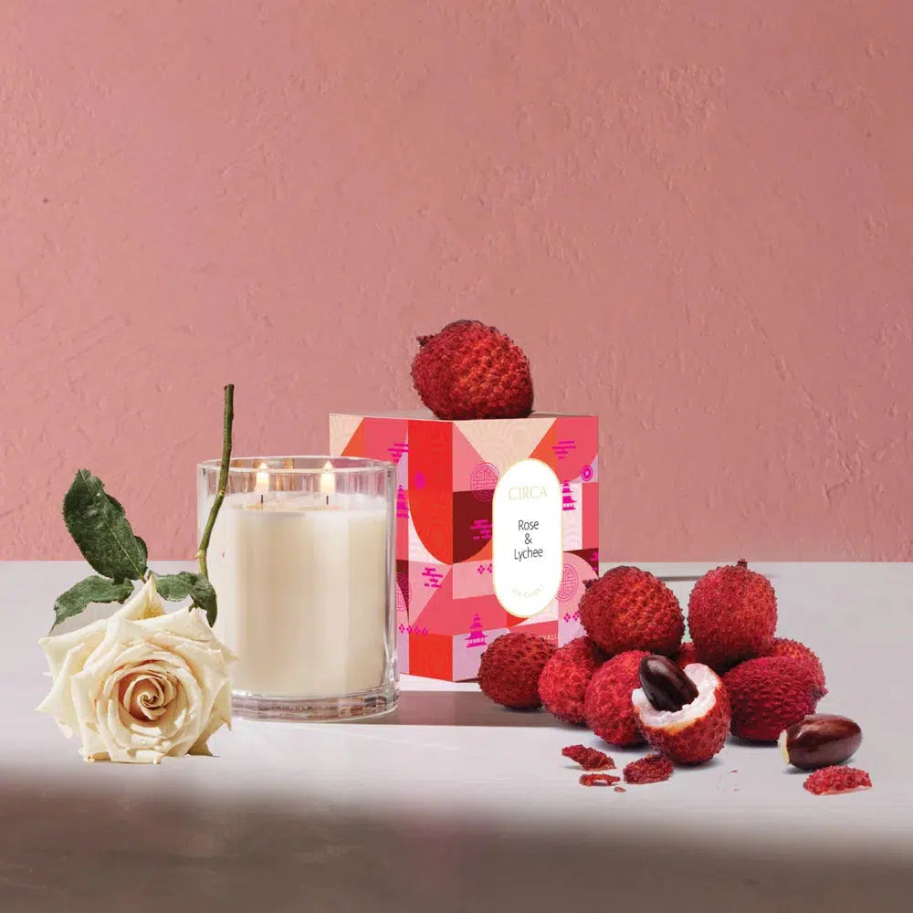 Lunar New Year Rose & Lychee Limited Edition Candle by Circa-Candles2go