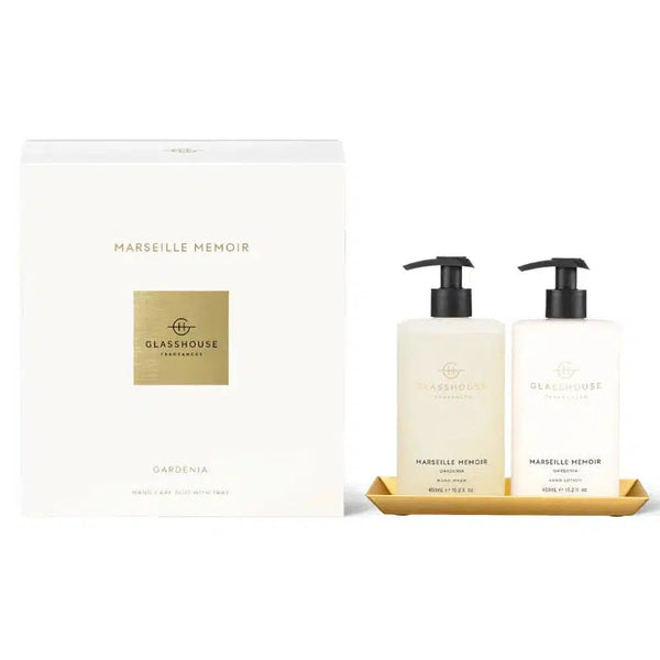 Marseille Memoir Hand Care Duo Gift Set Glasshouse Fragrances-Candles2go