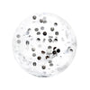 Minnidip Silver Confetti Beach Ball