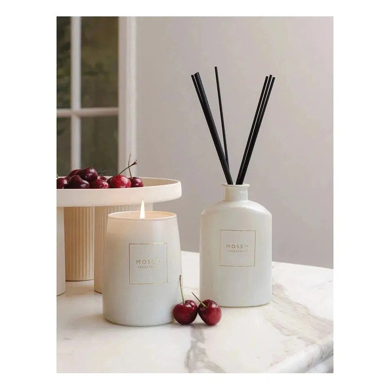 Moss St Fragrances Spiced Plum & Clove Candle 370g Limited Edition Christmas 2024-Candles2go