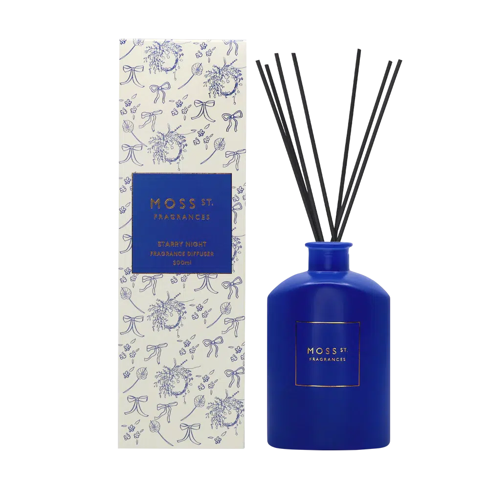 Moss St Fragrances Starry Night 300ml Diffuser Limited Edition Christmas-Candles2go