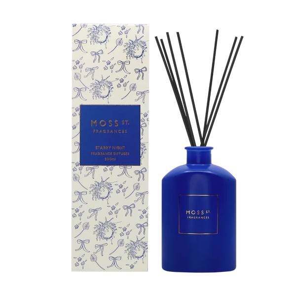 Moss St Fragrances Starry Night 300ml Diffuser Limited Edition Christmas-Candles2go