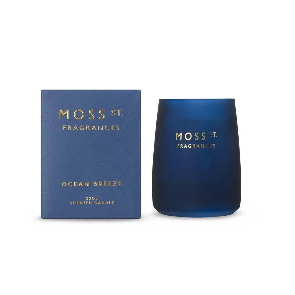 Ocean Breeze 320g Candle by Moss St Fragrances-Candles2go