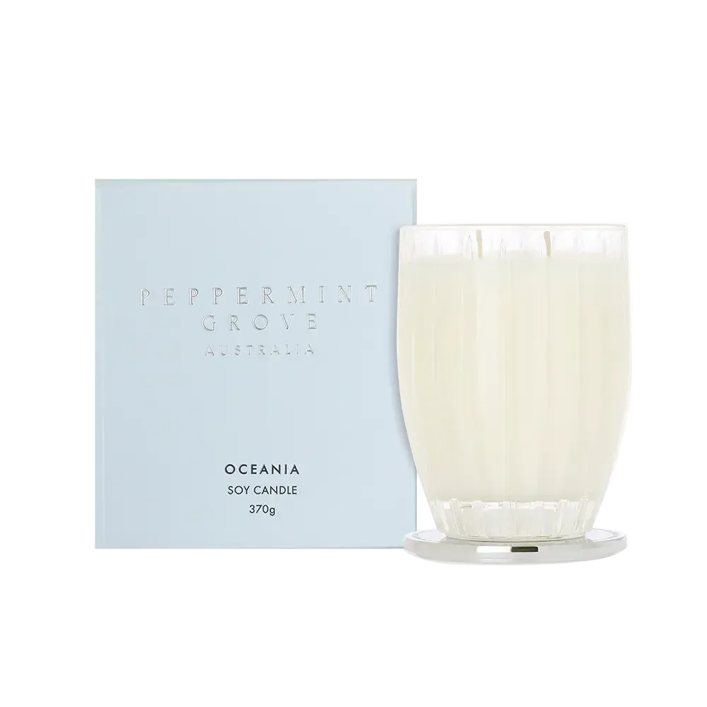Oceania Candle 370g by Peppermint Grove-Candles2go