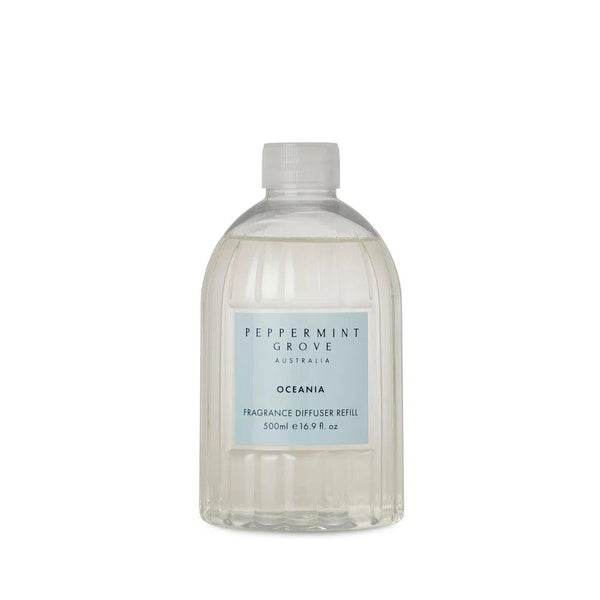 Oceania Diffuser Refill 500ml by Peppermint Grove-Candles2go