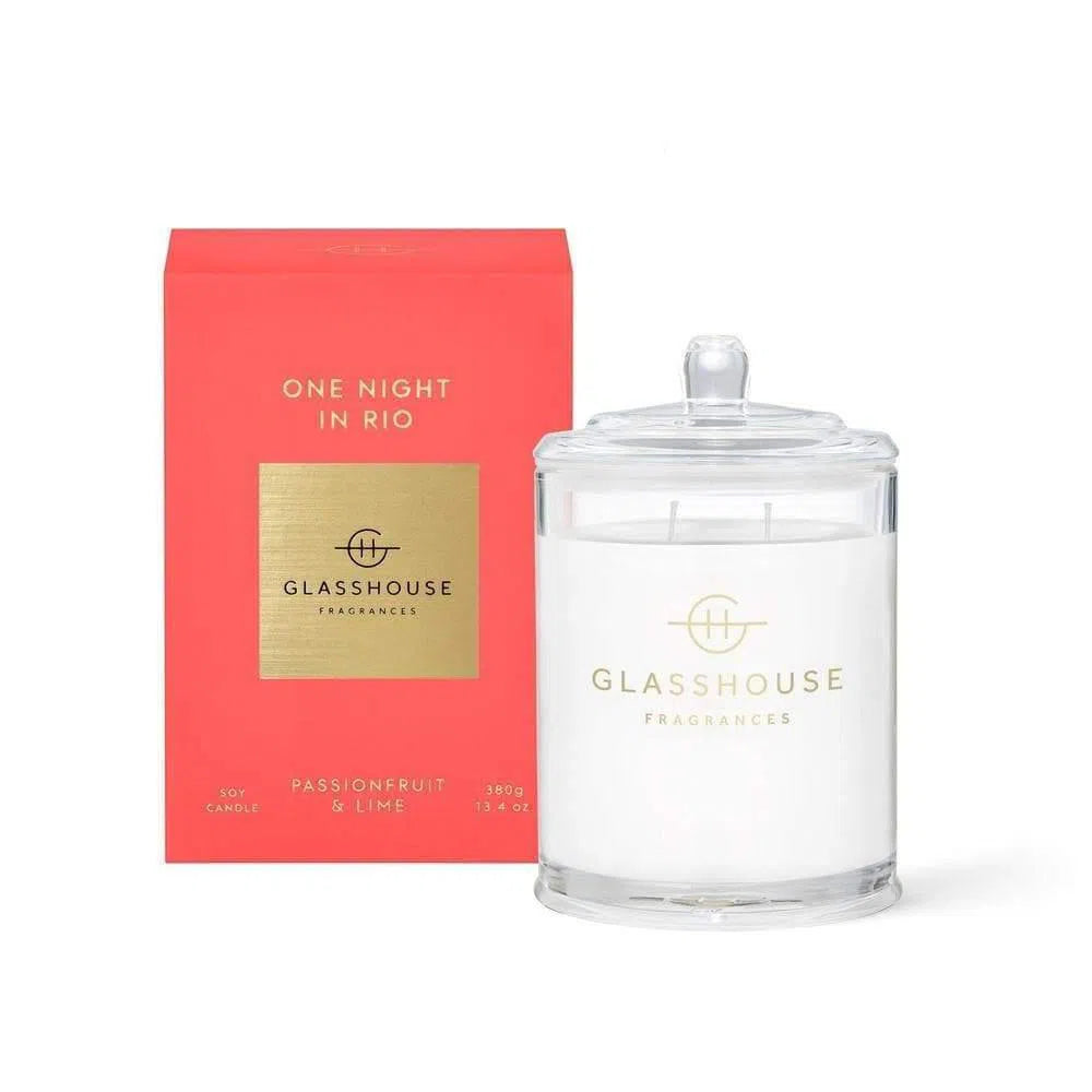 One Night in Rio 380g Candle by Glasshouse Fragrances