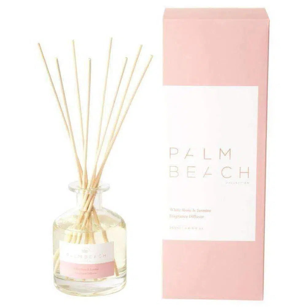 Palm Beach White Rose and Jasmine Diffuser 250ml-Candles2go