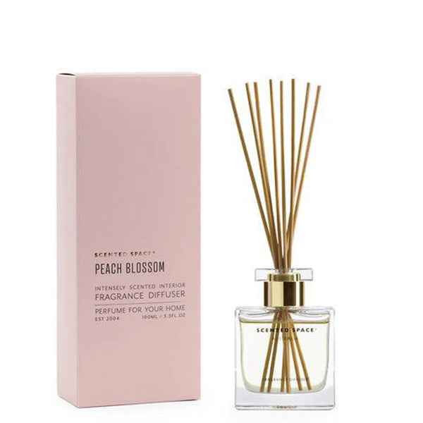 Peach Blossom Diffuser 100ml by Scented Space-Candles2go