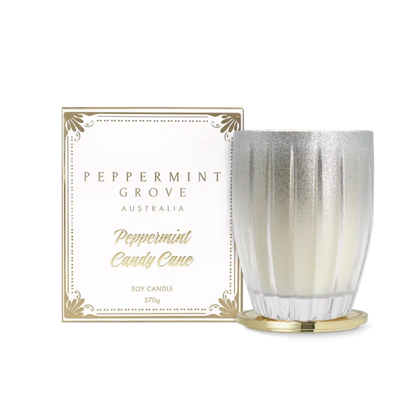 Peppermint Grove Peppermint Candy Cane 370g Candle Limited Edition Christmas-Candles2go