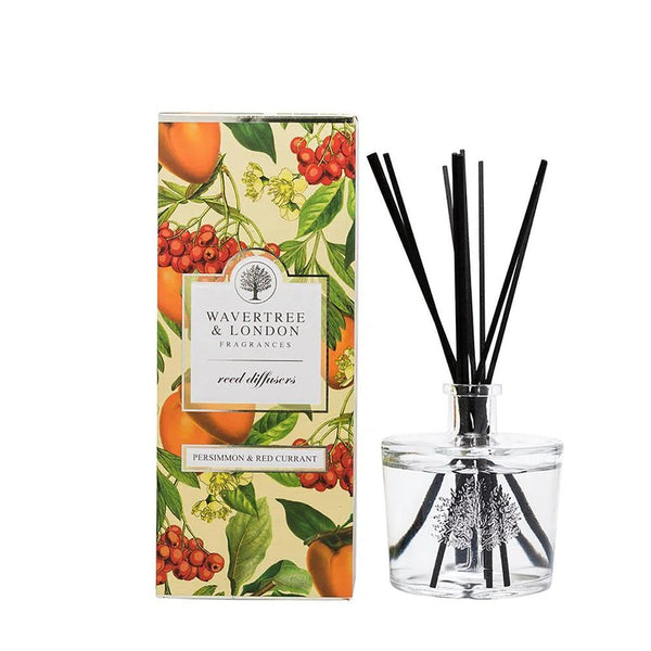 Persimmon and Red Currant Diffuser 200ml by Wavertree and London-Candles2go