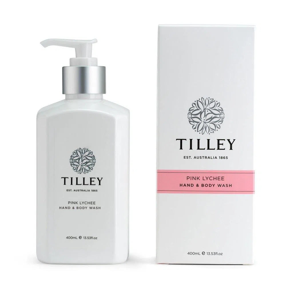 Pink Lychee Body Wash 400ml By Tilley Australia-Candles2go