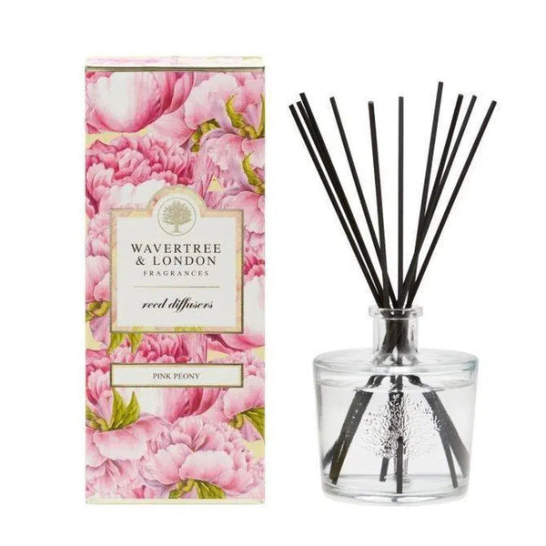 Pink Peony Diffuser 200ml by Wavertree and London-Candles2go