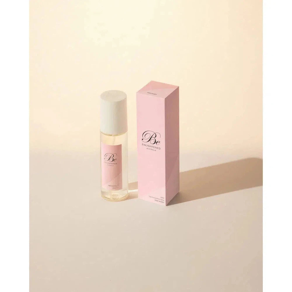 Pink Rose Room Spray 100ml by Be Enightened-Candles2go