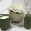 Planter Pot Ceramic in Beige Australian Native Collection Clearance