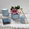 Planter Pot Ceramic in Blue Australian Native Collection Clearance