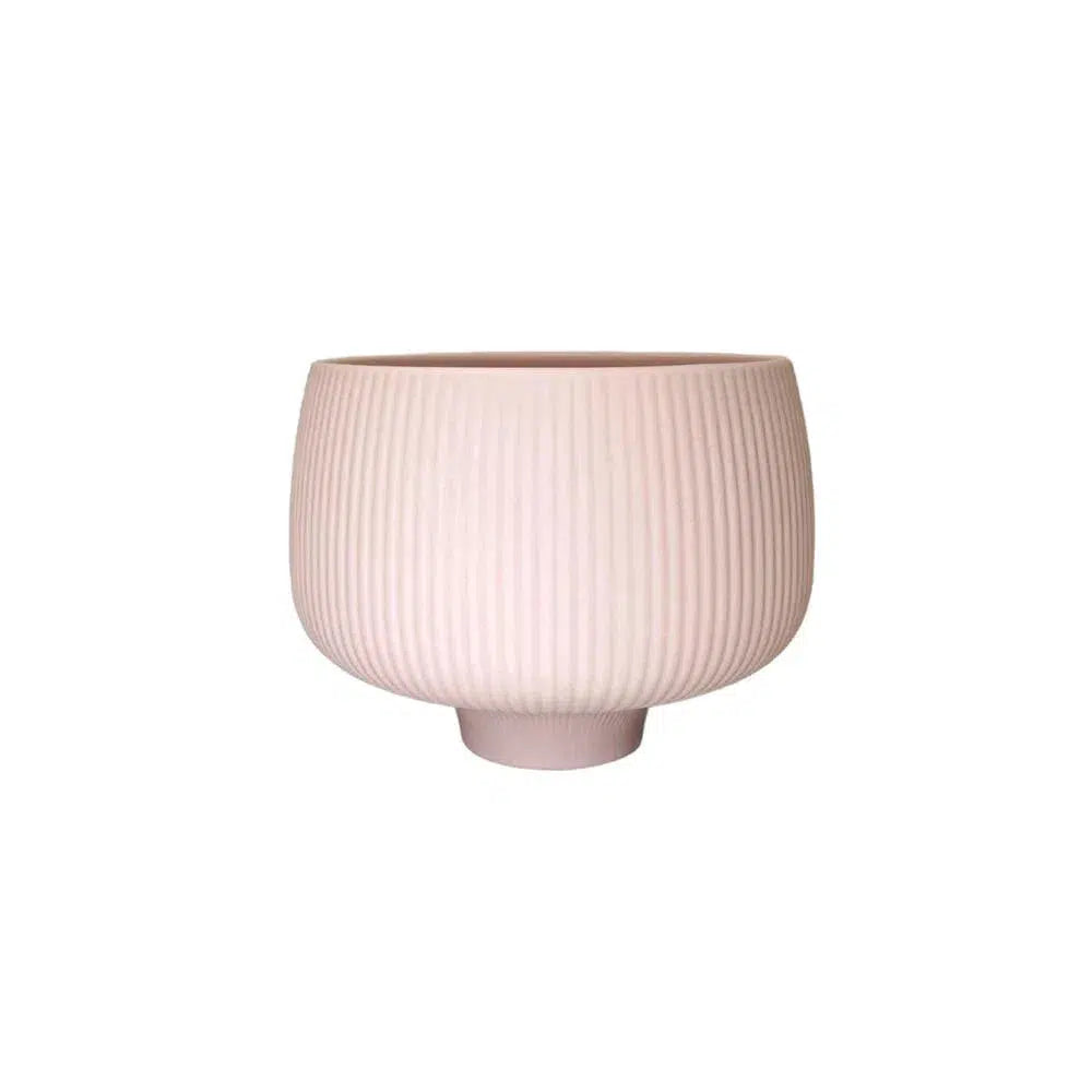 Planter Pot Ceramic in Pink Australian Native Collection By Bramble Bay Co-Candles2go
